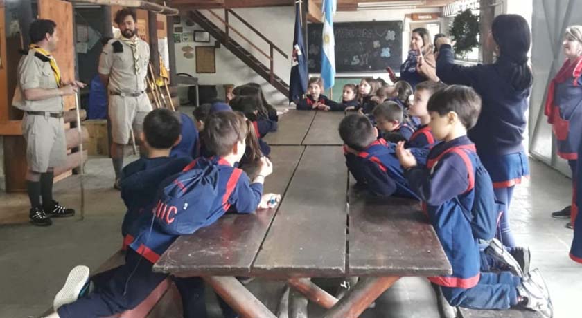 Visita al grupo Scout
